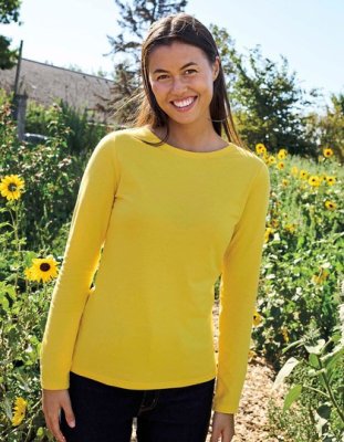 Dames T-shirt Neutral Long Sleeve